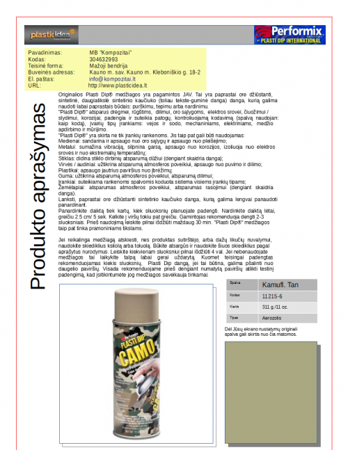 Plasticidea-Prekes info11215-6