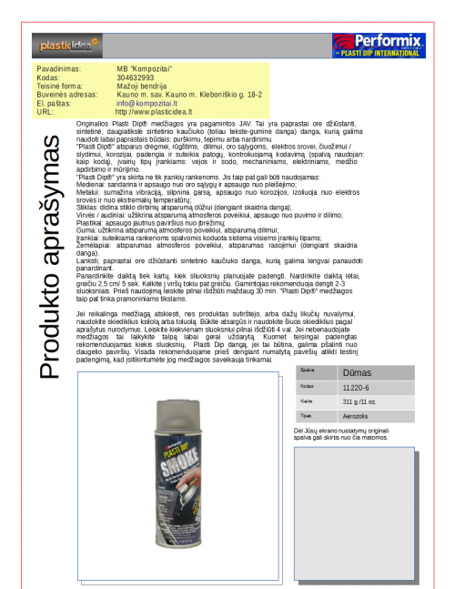 Plasticidea-Prekes info11220-6