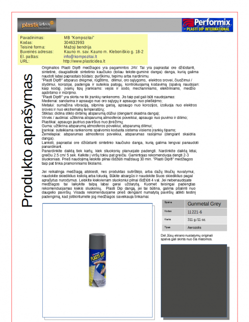 Plasticidea-Prekes info11221-6